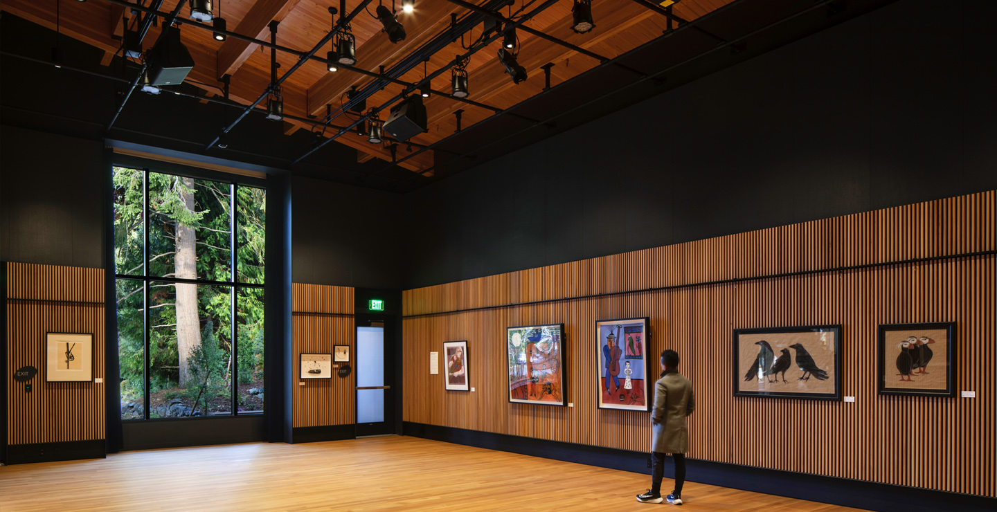 The Buxton Center for Bainbridge Performing Arts small theater