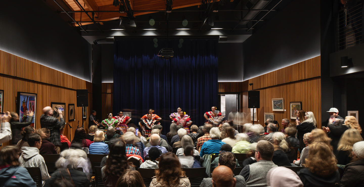 The Buxton Center for Bainbridge Performing Arts large theater and stage