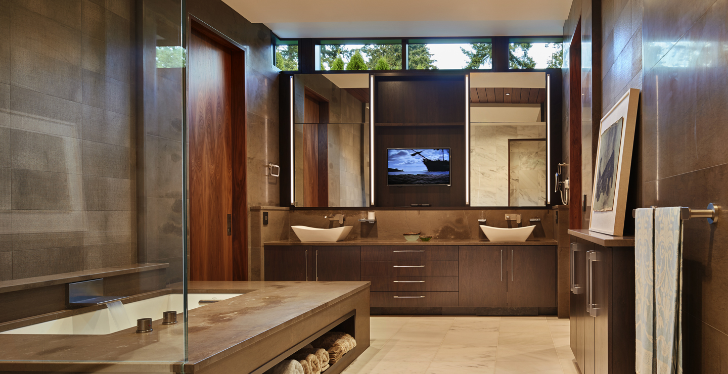 North Beach Contemporary bathroom
