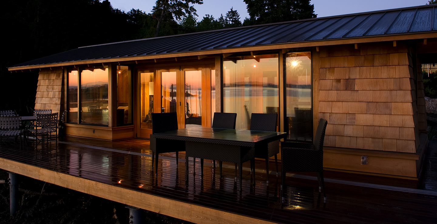 North Beach Boathouse deck